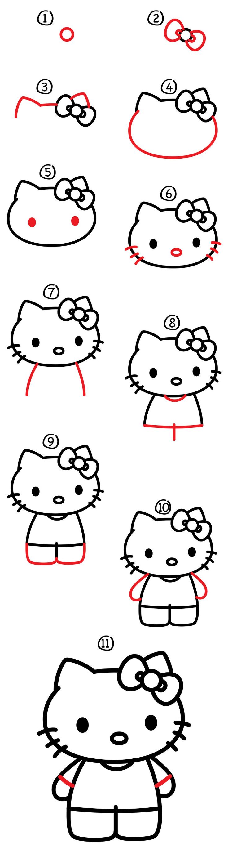 Follow along with us and learn how to draw Hello Kitty. Also be sure to visit th