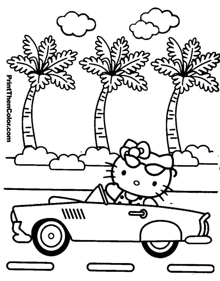 Hello Kitty Coloring Pages ... For Kids of All Ages Free Hello Kitty Colorin