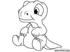 cute baby dinosaurs coloring pages Bing Images