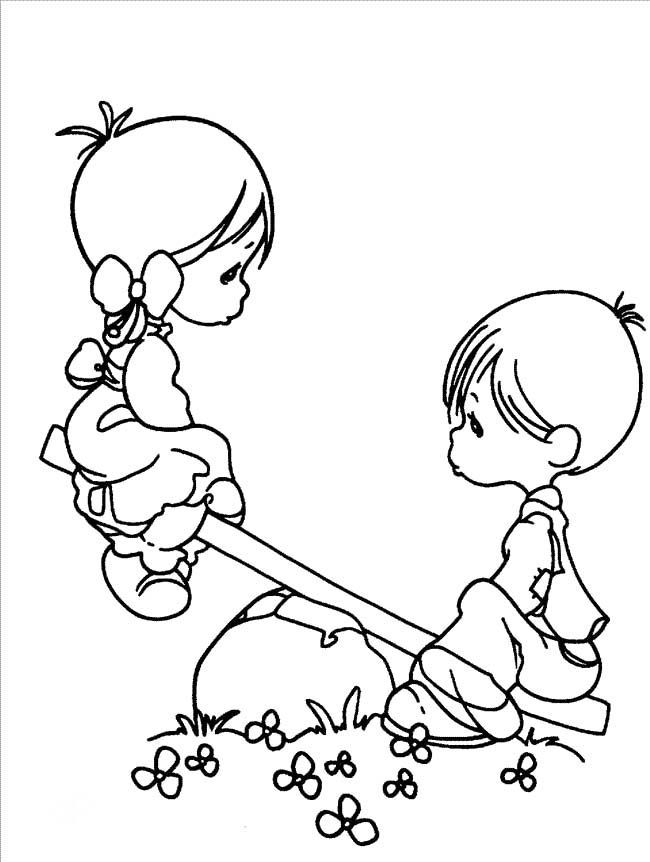 nice Friend Tattoos Boy And Girl Precious Moments Coloring Pages Precious Mo