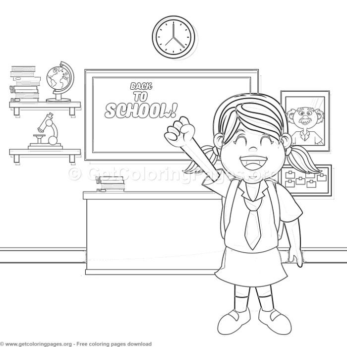 11 Back to School Coloring Pages – GetColoringPages.org coloring coloringboo