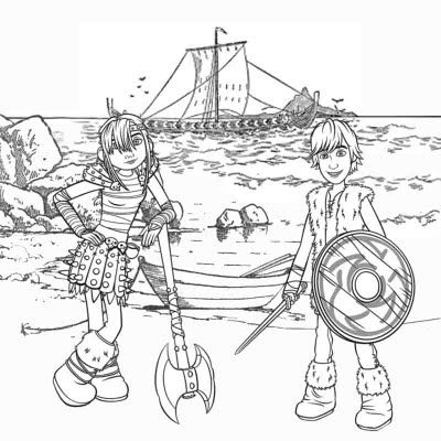 1536320602 904 How to Train Your Dragon coloring page