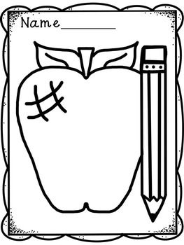 BACK TO SCHOOL COLORING PAGES This file includes 27 coloring pages that were ha