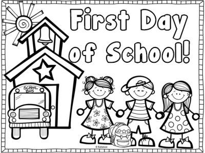 Back to School Coloring Page Freebie from Creative Lesson Cafe on TeachersNoteb