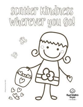 Back to School Kindness Coloring Pages for Building Character
