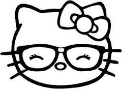 Billedresultat for Hello Kitty Coloring Pages