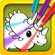 Dino Coloring Color Draw. So your child likes dinosaurs This is a special ed