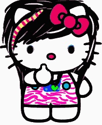 Emo Hello Kitty - BubaKids.com