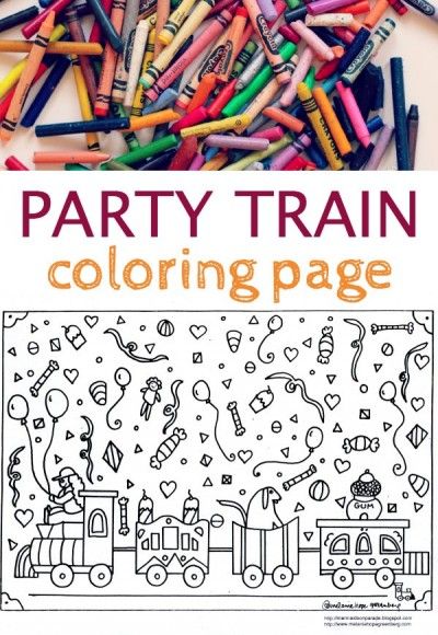 Free printable train coloring page for kids by children39s book illustrator