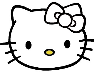 Hello kitty printout there is another to print with bows..save to your pictures