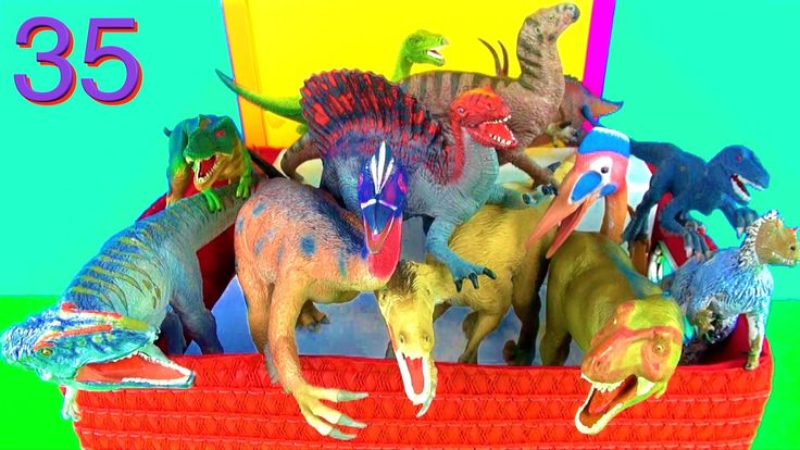 Hi it’s Kerry here. Today we are look at 13 Awesome Dinosaurs. I like color s