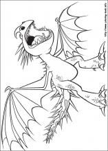 How to train your dragon coloring pages on Coloring Book.info