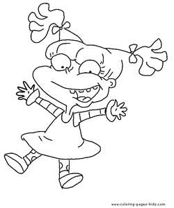 Image detail for Rugrats color page cartoon characters coloring pages color pl