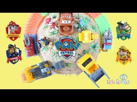 Lets have some fun learning colors with Paw Patrol Cars 3 and Little Sprouts TV