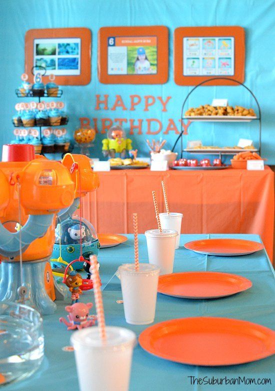 Octonauts Birthday Party Decorations Ideas DIY Party Favors More TheSuburb