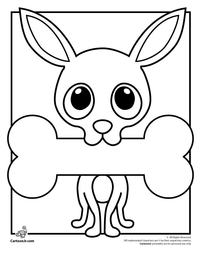 Paul Frank Printable Coloring Pages Paul Frank Chihuahua Chachi Coloring Page