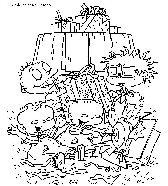 Rugrats color page cartoon characters coloring pages color plate coloring shee