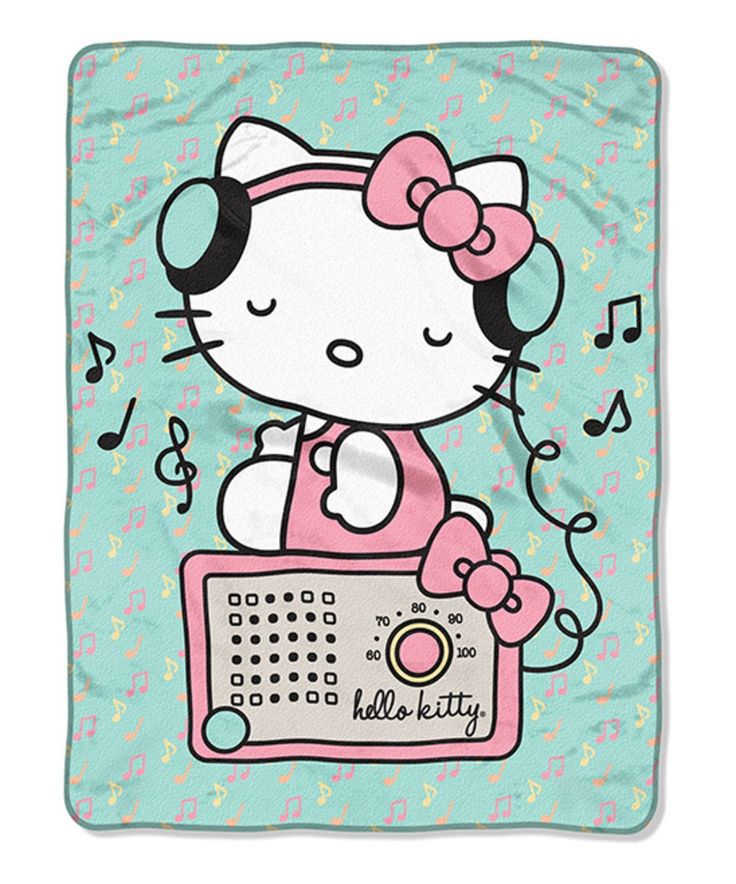 Take a look at this Rocking Hello Kitty Throw today
