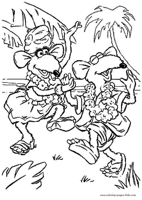 The Muppet Show color page Coloring pages for kids Cartoon