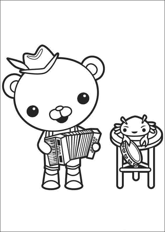 The Octonauts Coloring Pages 2 cartoon coloring pages