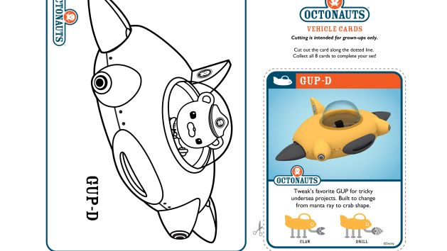 The Octonauts Coloring Pages and Crafts Disney Junior