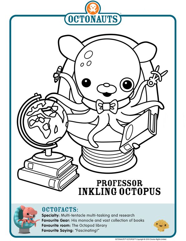 The Octonauts Coloring Pages
