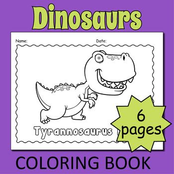 This friendly and cute coloring book has six pages featuring every kid39s fav