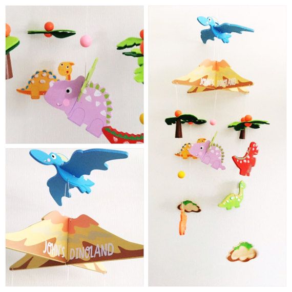 This wooden mobile is a colourful accessory for children´s rooms. The different