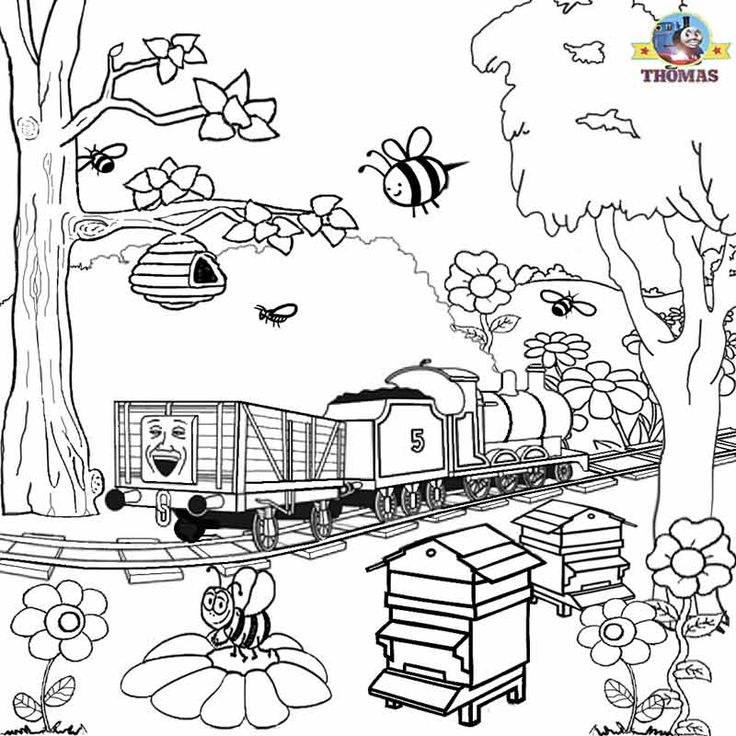 Thomas the train halloween worksheets for kids Thomas the train coloring pages