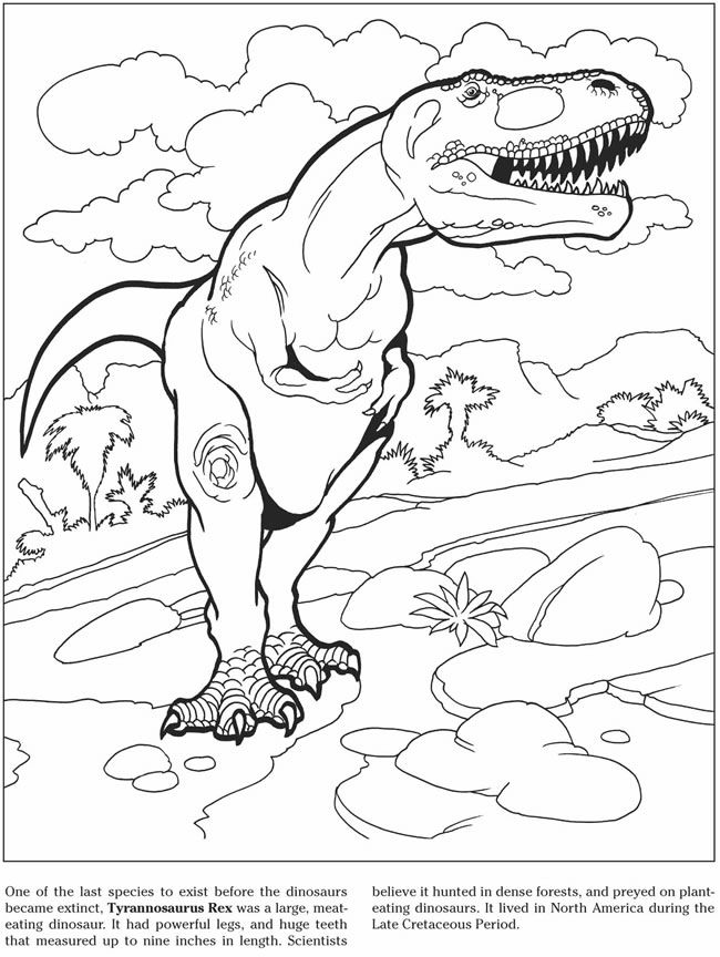 Welcome to Dover Publications 3 D Coloring Book Dinosaurs