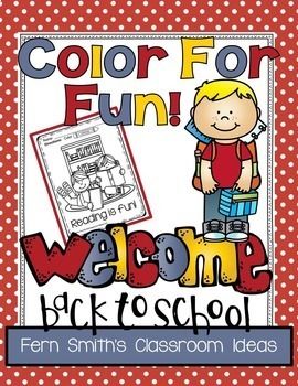 Your students will LOVE these 68 Back to School Themed Coloring Pages Terrific