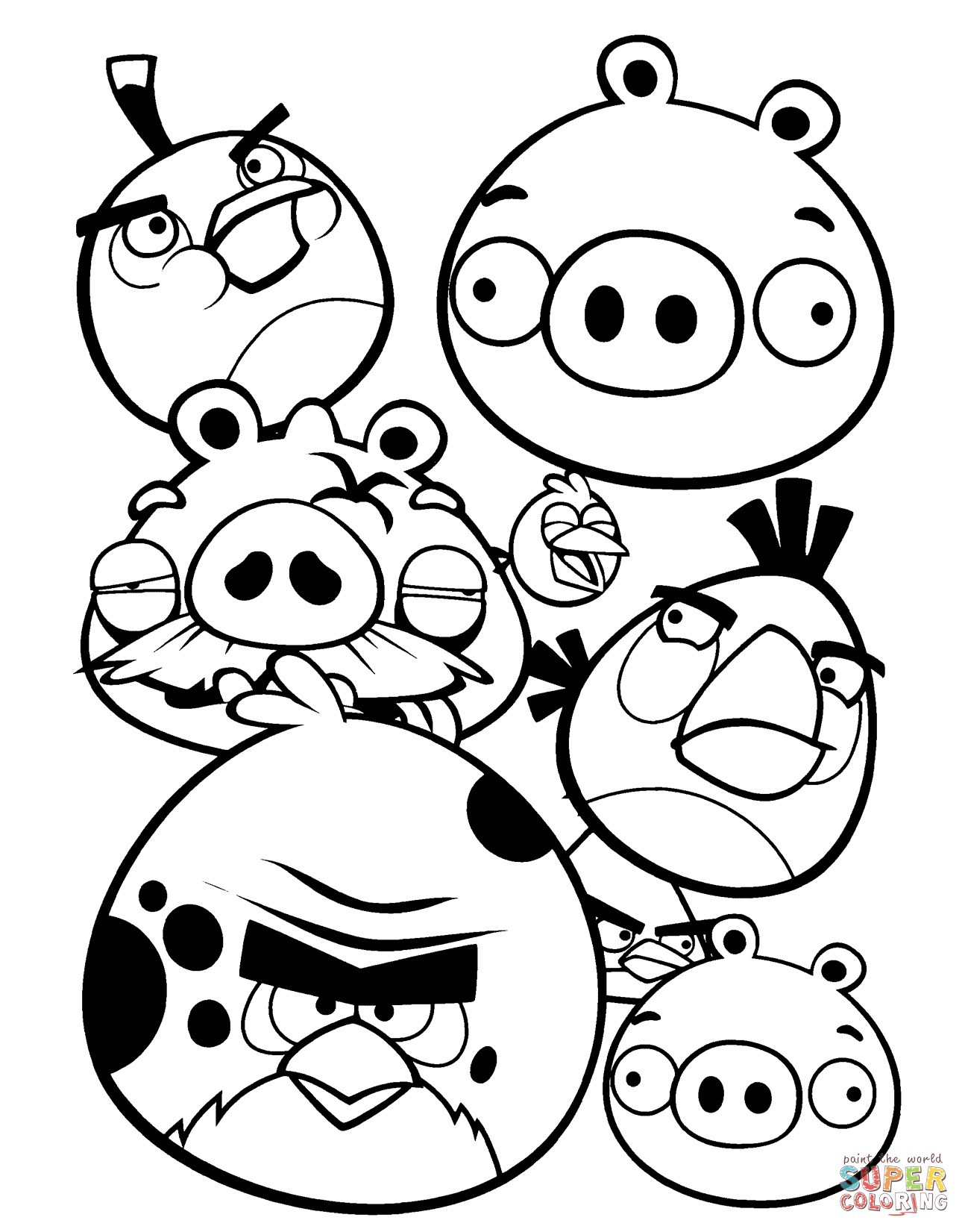Angry Birds Pigs Coloring Pages Luxury Peppa Pig Coloring Pages Pdf