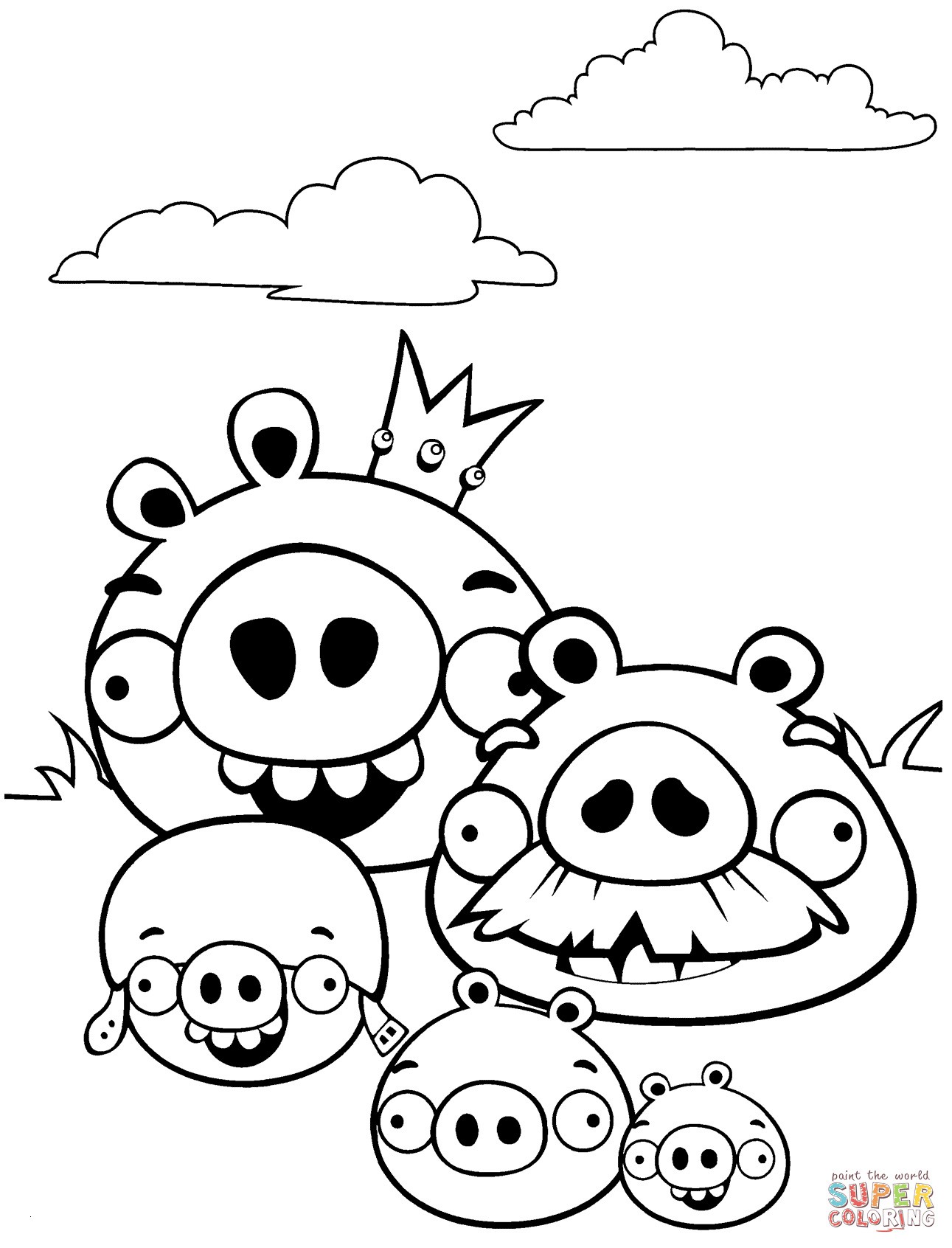 Bad Coloring Pages Luxury Bad Piggies Coloring Page Free Printable Coloring Pages