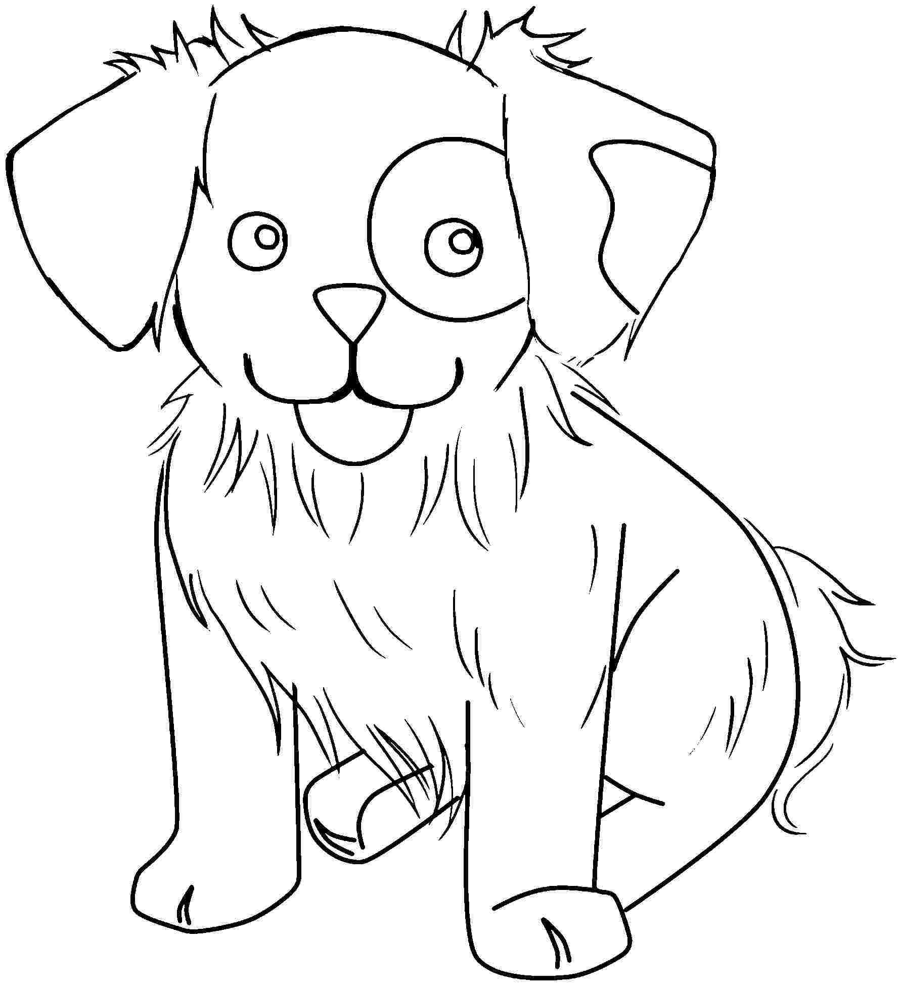 free coloring pages Coloring Pages Animals Printable of Animals Coloring Pages Dogs