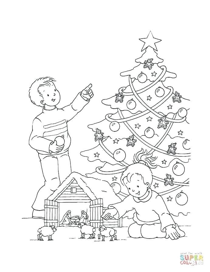 christmas train coloring pages tree in the house thomas the tank engine christma
