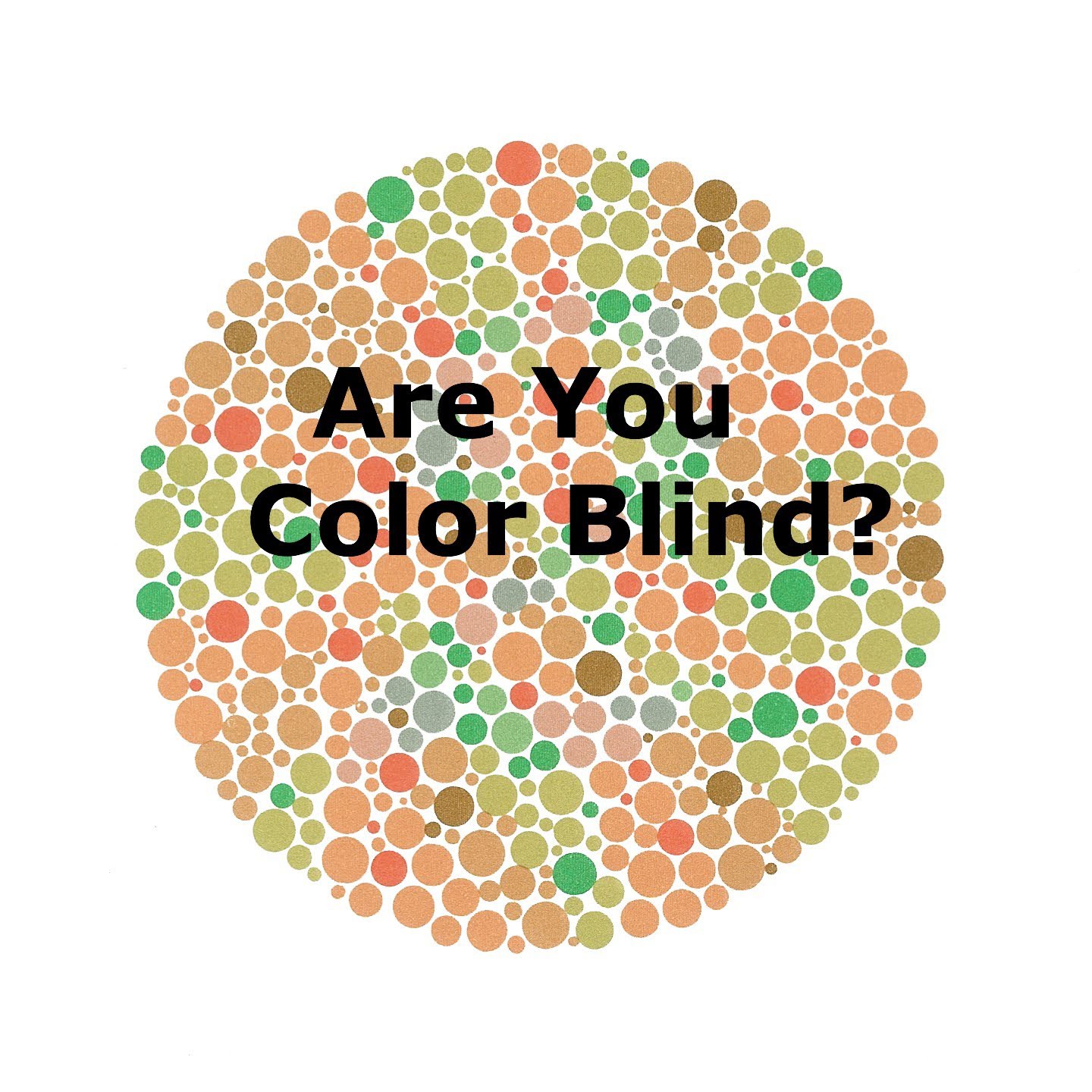 10 To Test The Color Blind