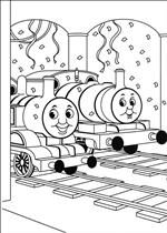 coloring pages Thomas the Train