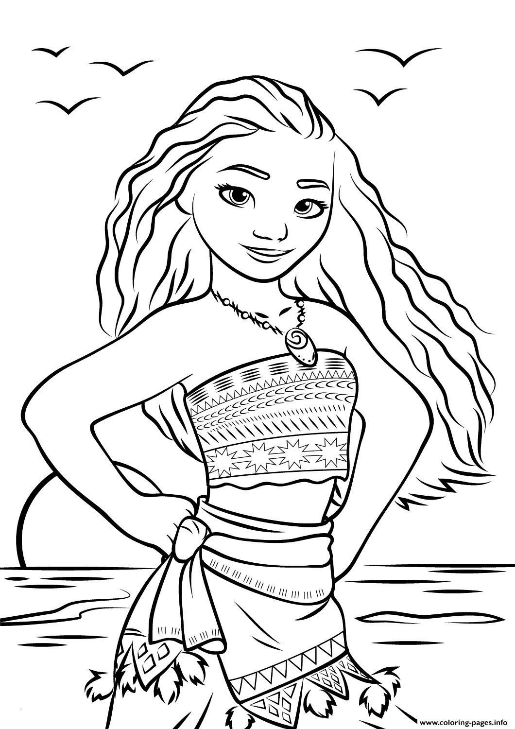 Moana Coloring Pages Disney Best Moana Coloring Pages Disney Heathermarxgallery