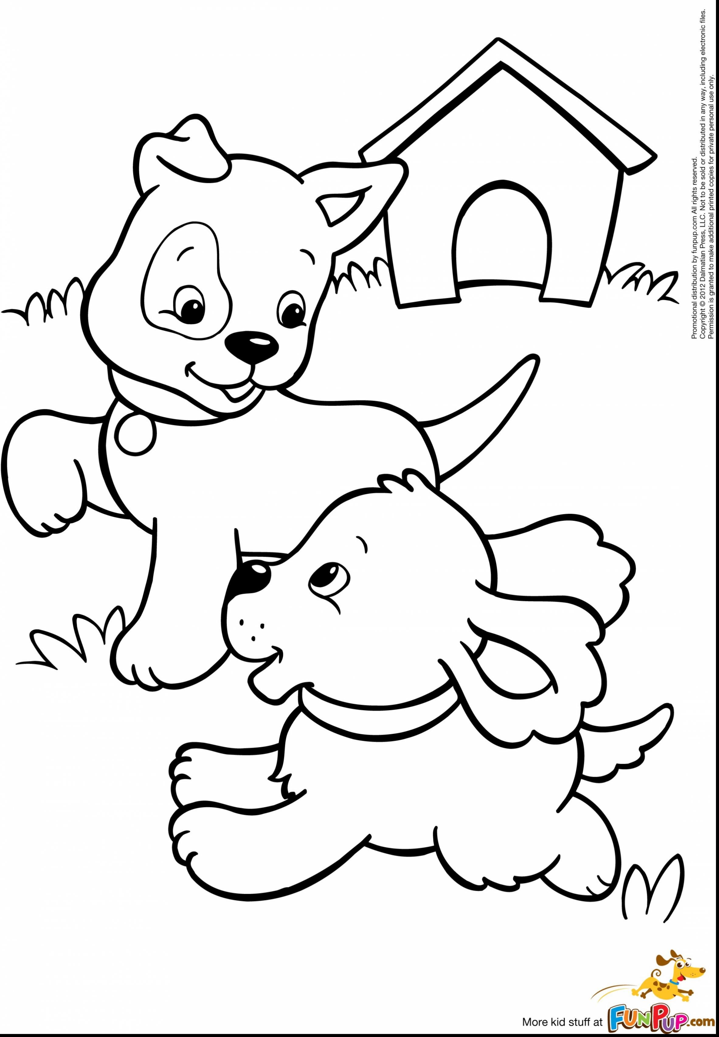 Exciting Cute Puppies Coloring Pages To Print Puppy 11