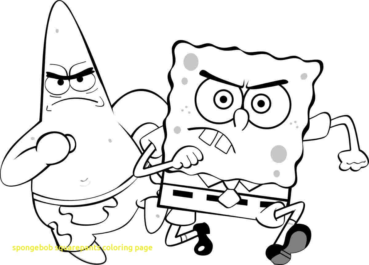 Fortune Spongebob Squarepants Color Coloring Page With And Patrick Pages
