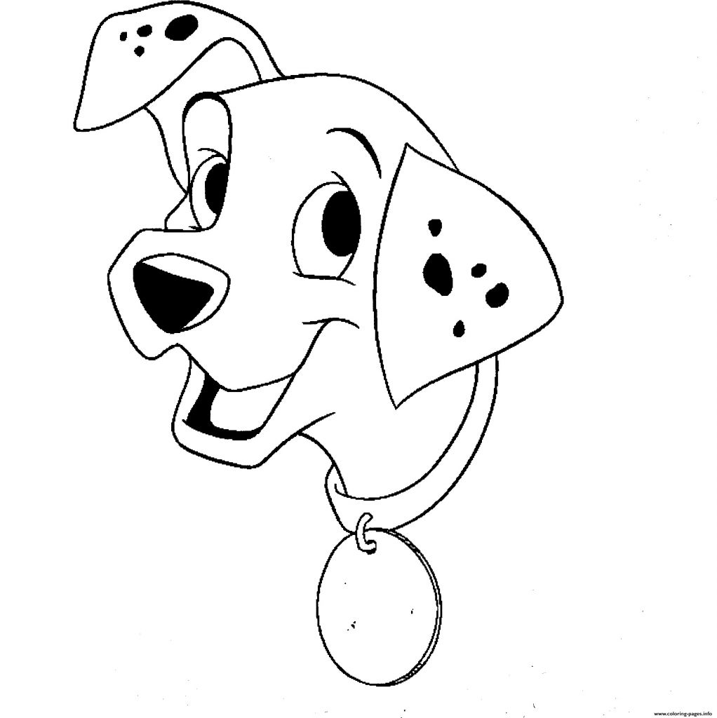 Dalmatian Puppy Coloring Pages | BubaKids.com