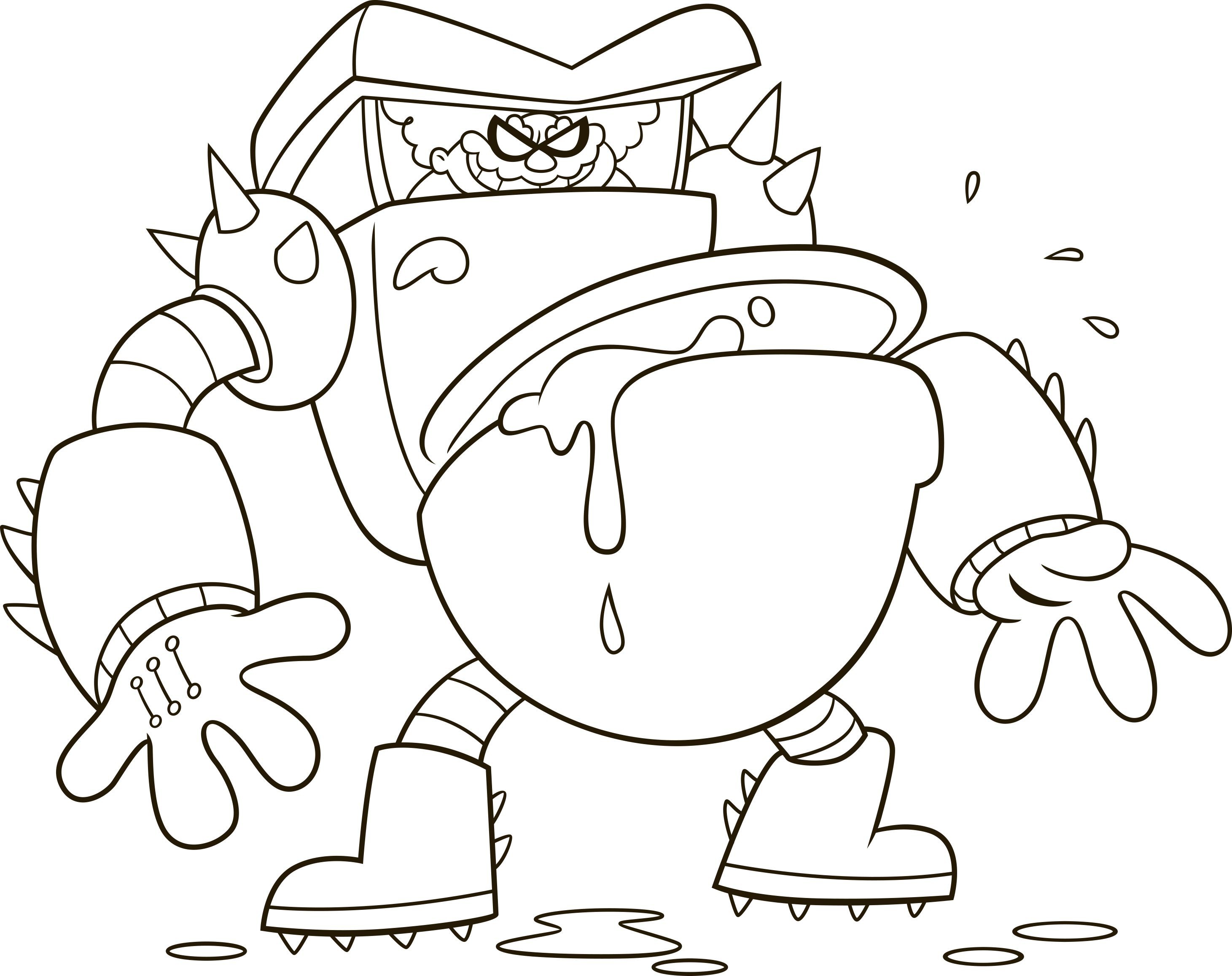 Captain Underpants Turbo Toilet 2000 Coloring Page captainunderpantsHE captainunderpants coloringpage kids movies