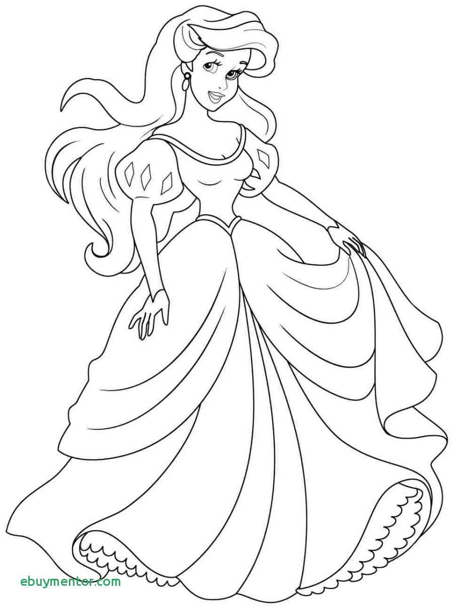 Disney Princess Ariel In A Dress Coloring Pages Inspirational Disney Princess Ariel Coloring Pages Printable