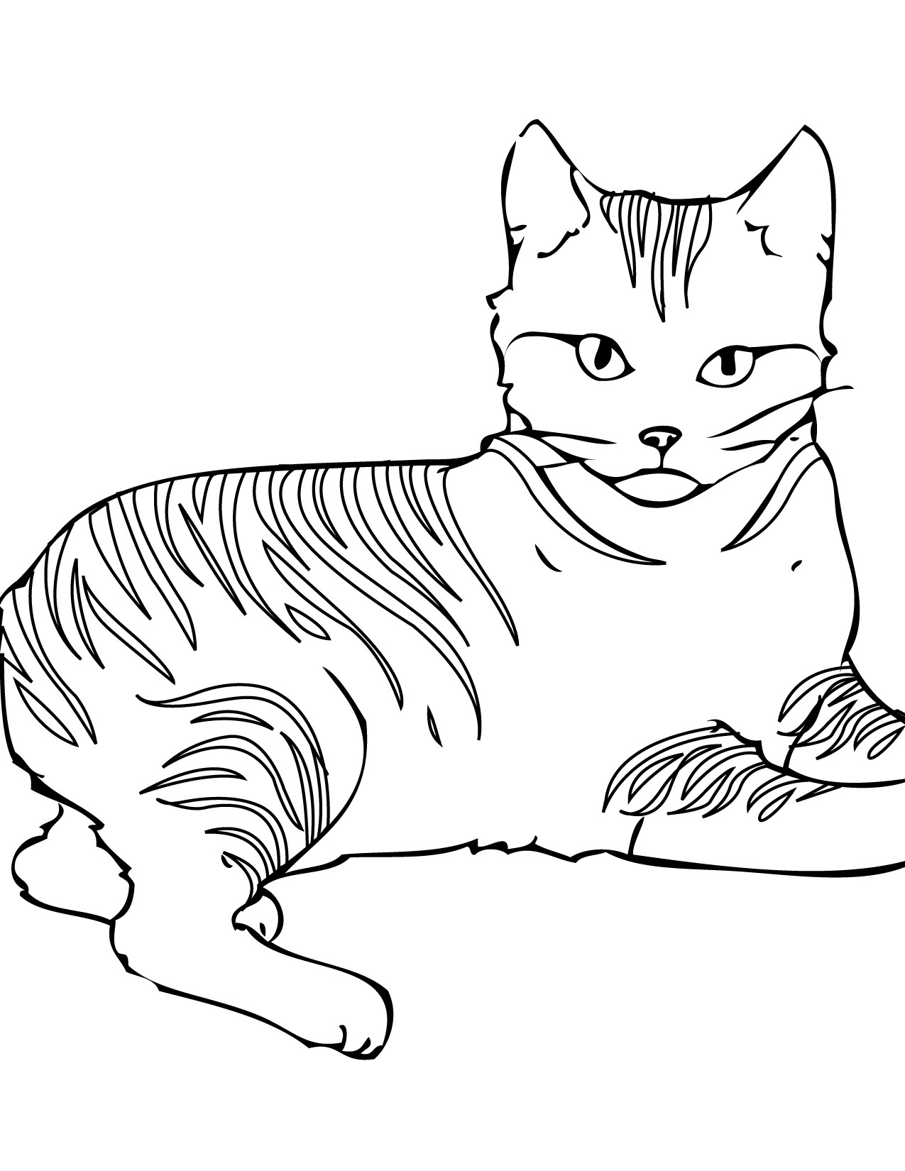 Warrior Cat Coloring Pages
