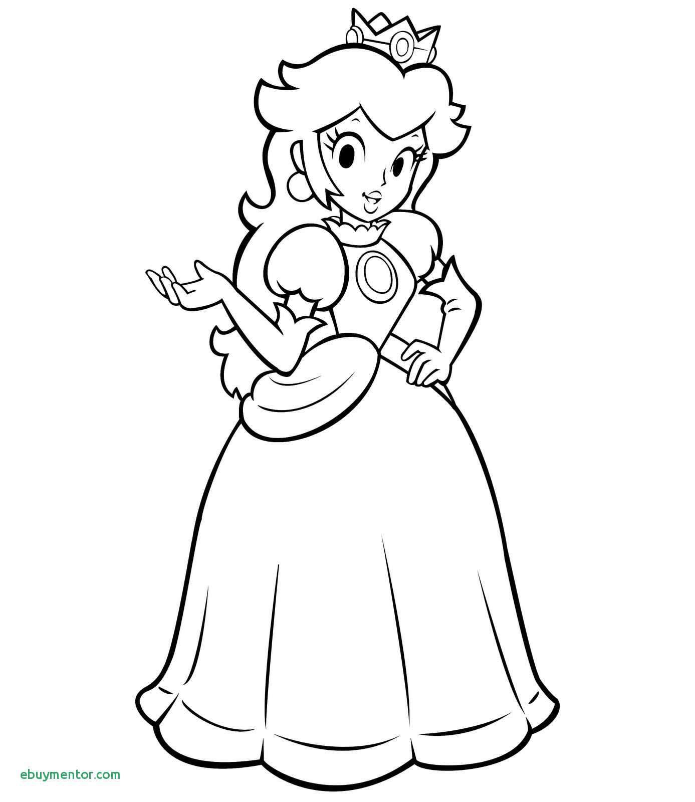 Paper Princess Peach Coloring Page Free Printable Pages Inspirational Kids Coloring Pages Princess