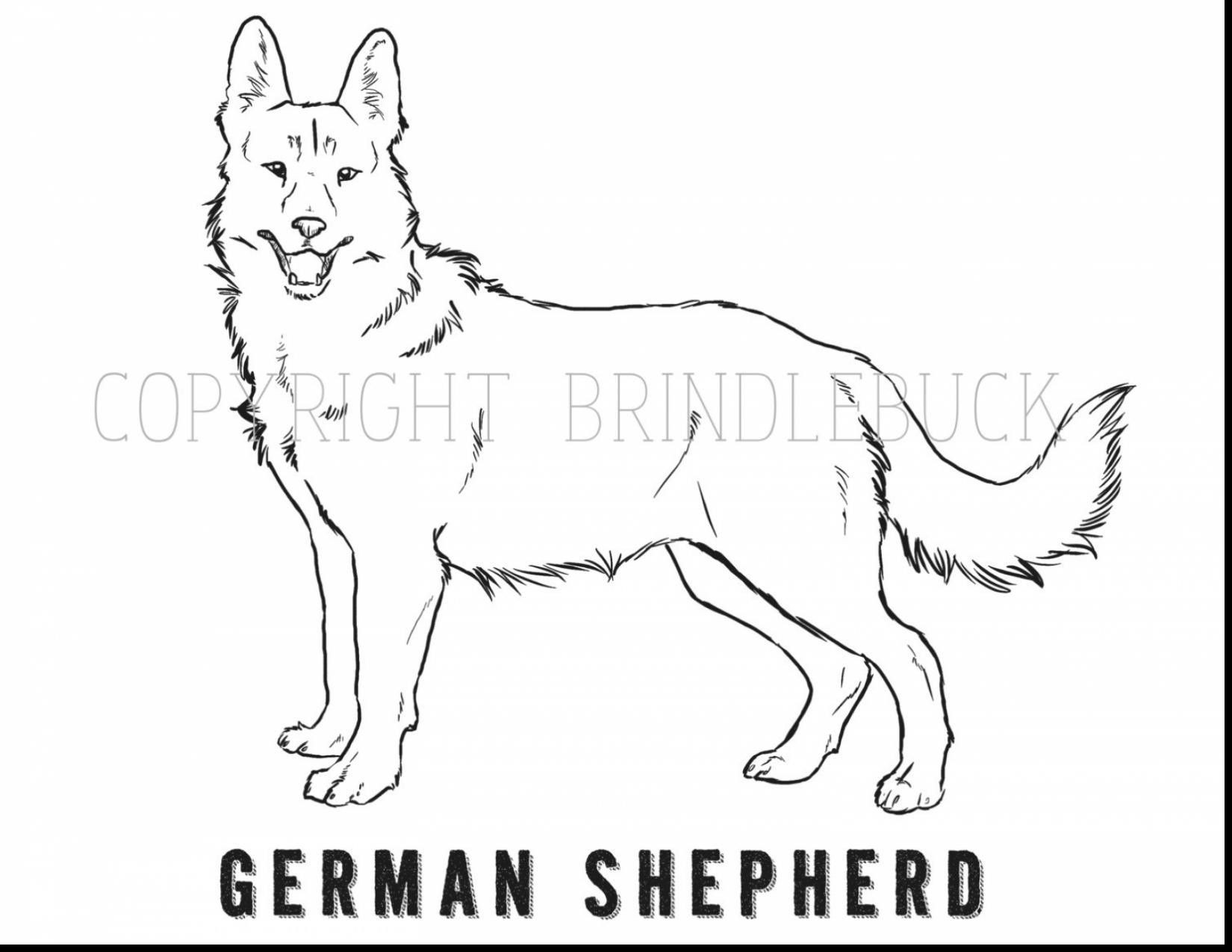 German Shepherd Coloring Pages Awesome German Shepherd Puppy Coloring Pages New Best Od Dog Coloring Pages