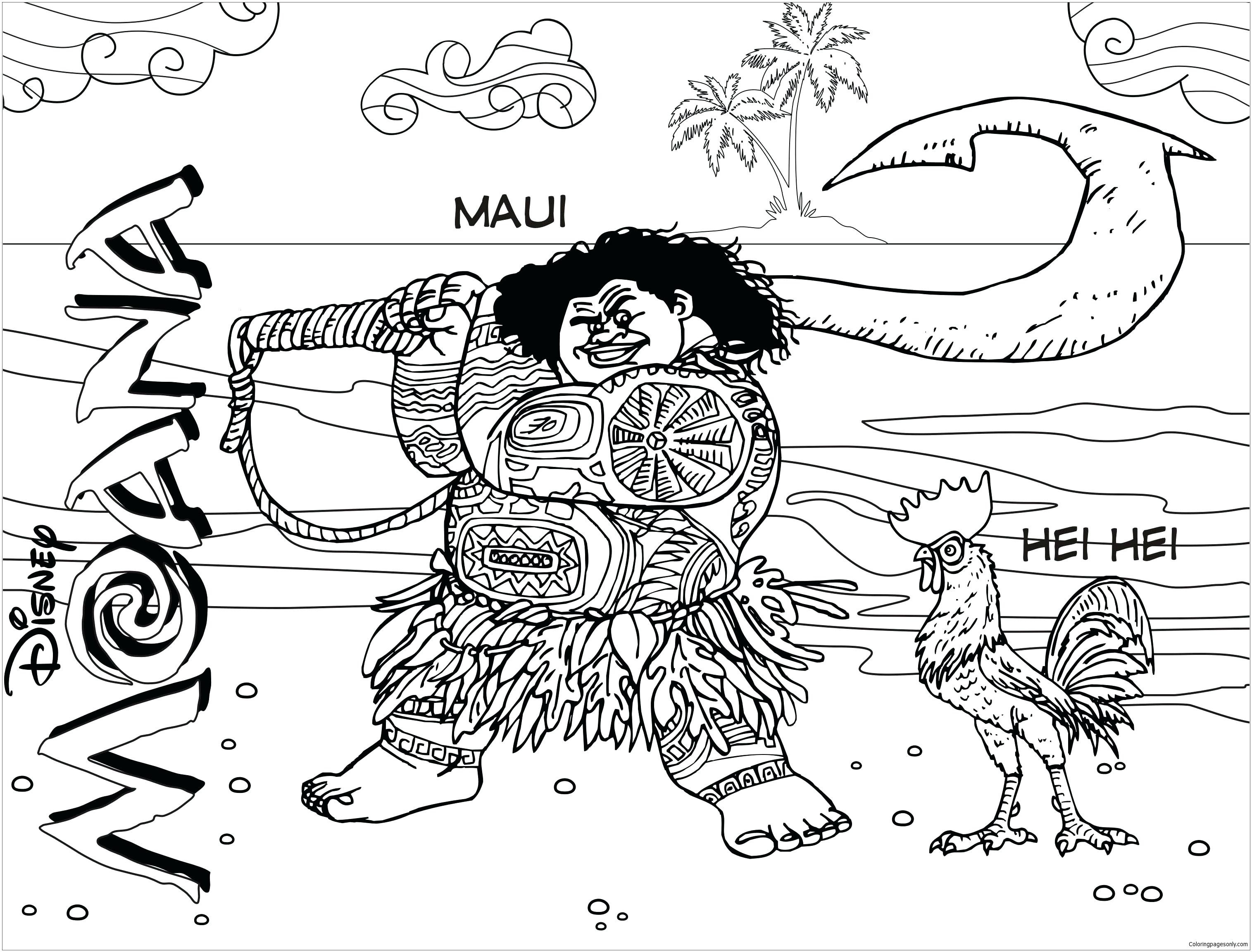 Refundable Hula Girl Coloring Page Hawaiian Dancer Pages Princess Craft