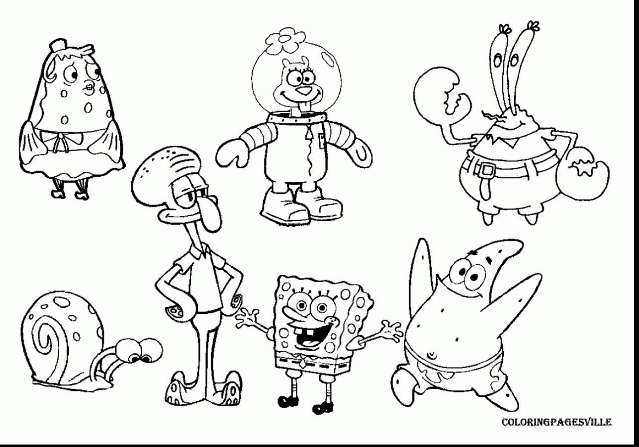 Lego Spongebob Printable Coloring Pages Christmas Movie And Patrick Sheets Easy 1440