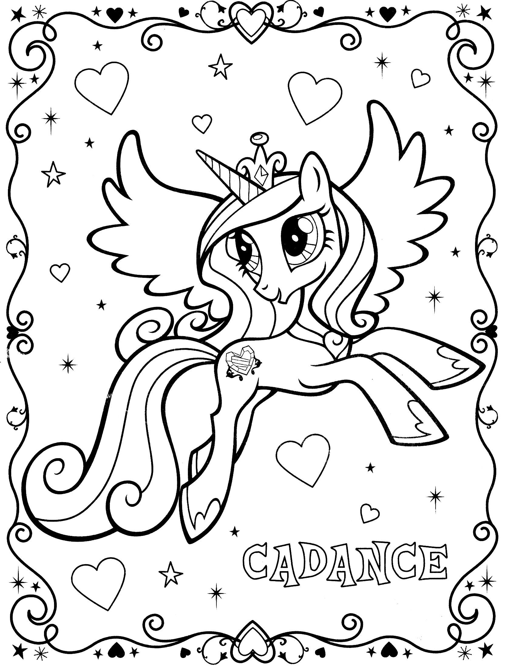 plicolor my little pony coloring page Printable pages and Coloring books for grown ups at unicorn colouring