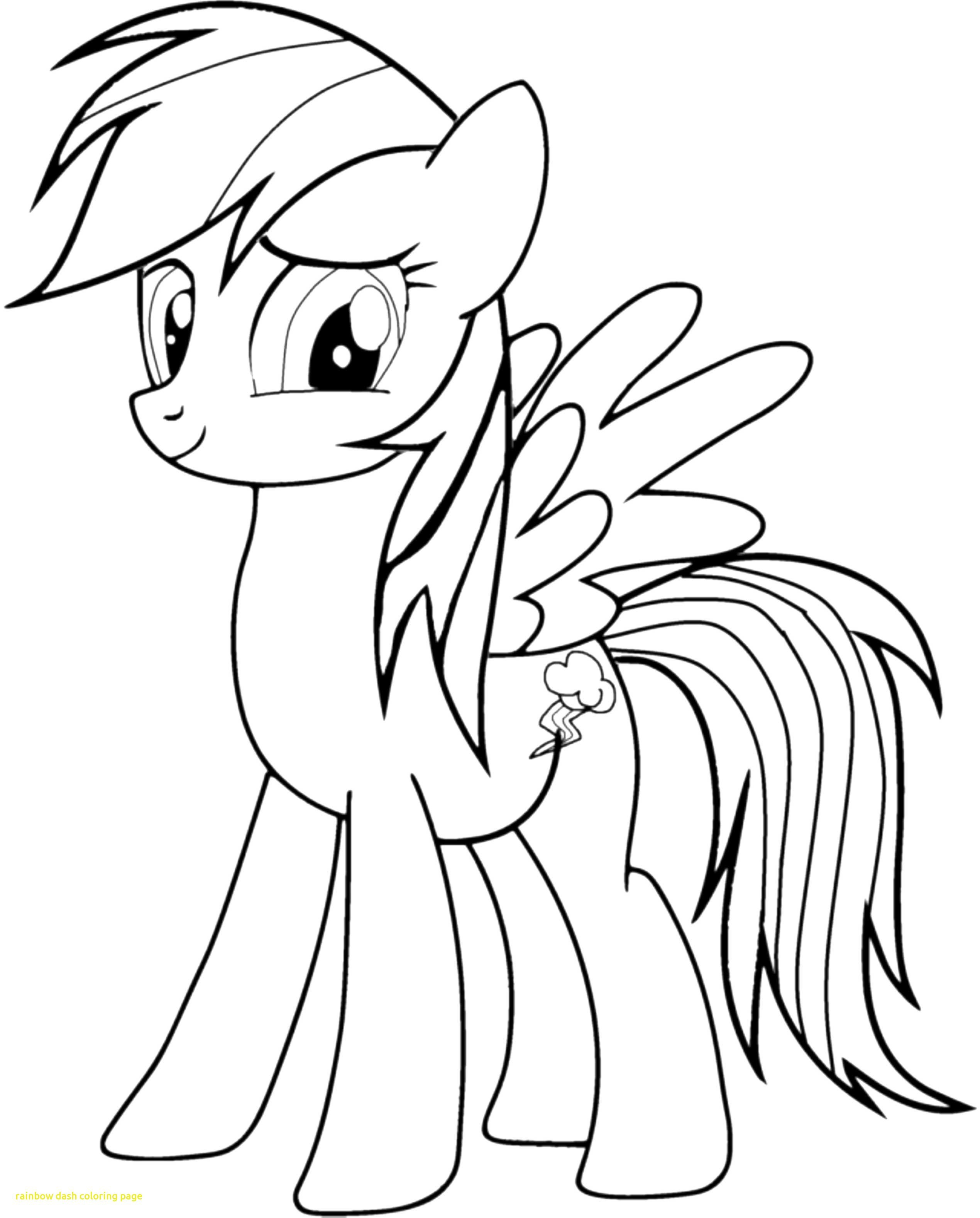 free coloring pages Rainbow Dash Coloring Page With My Little Pony Coloring Pages of